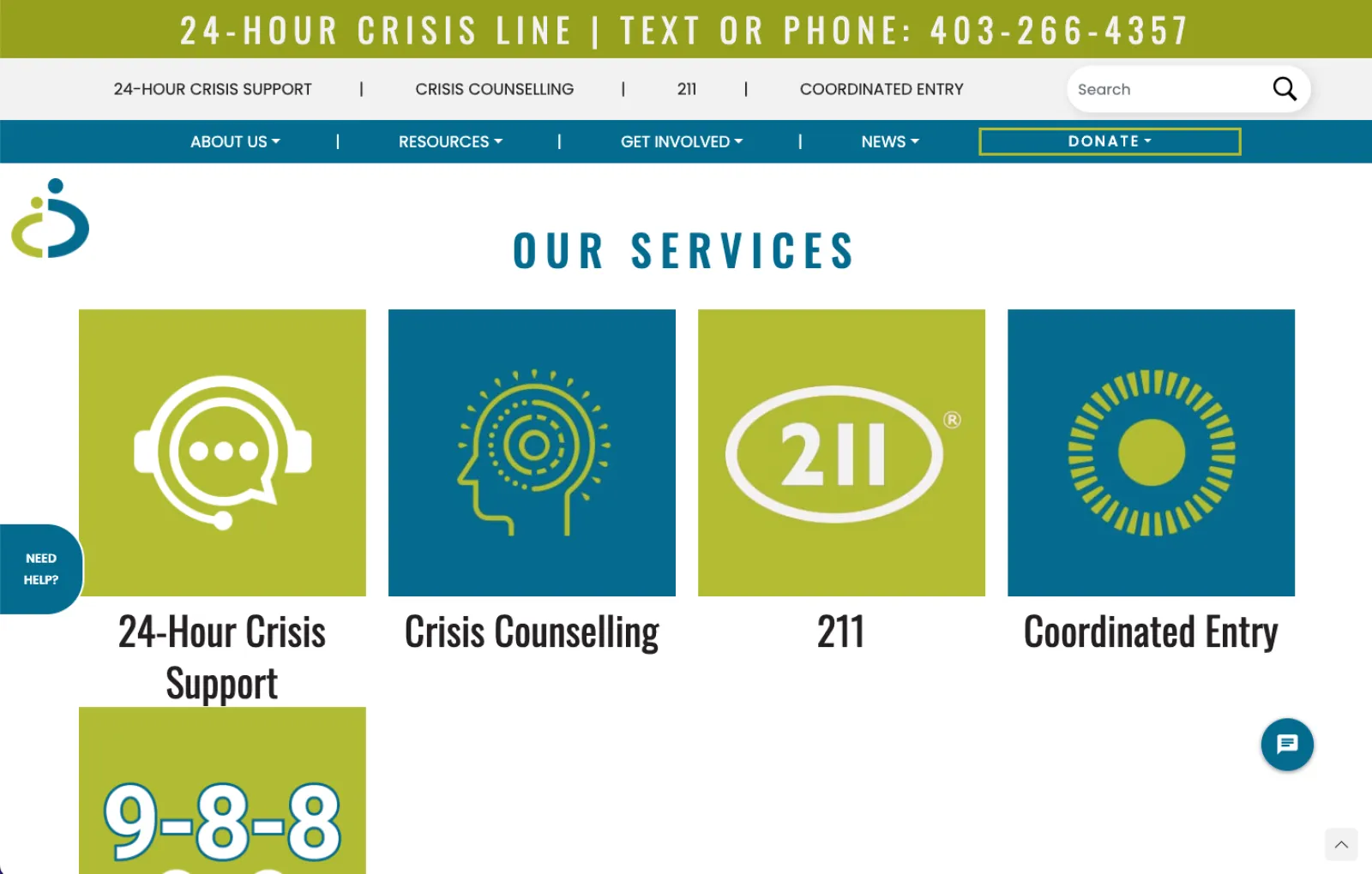 24 crises helpline